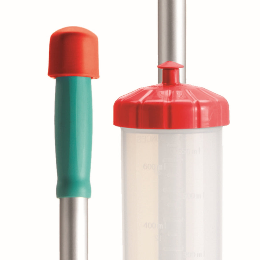 Aplikator Bio Basic ze stelażem z rzepem 40 cm, czerwony