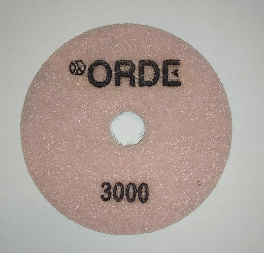Krążek żywiczny diamentowy do granitu 4" gradacja 3000