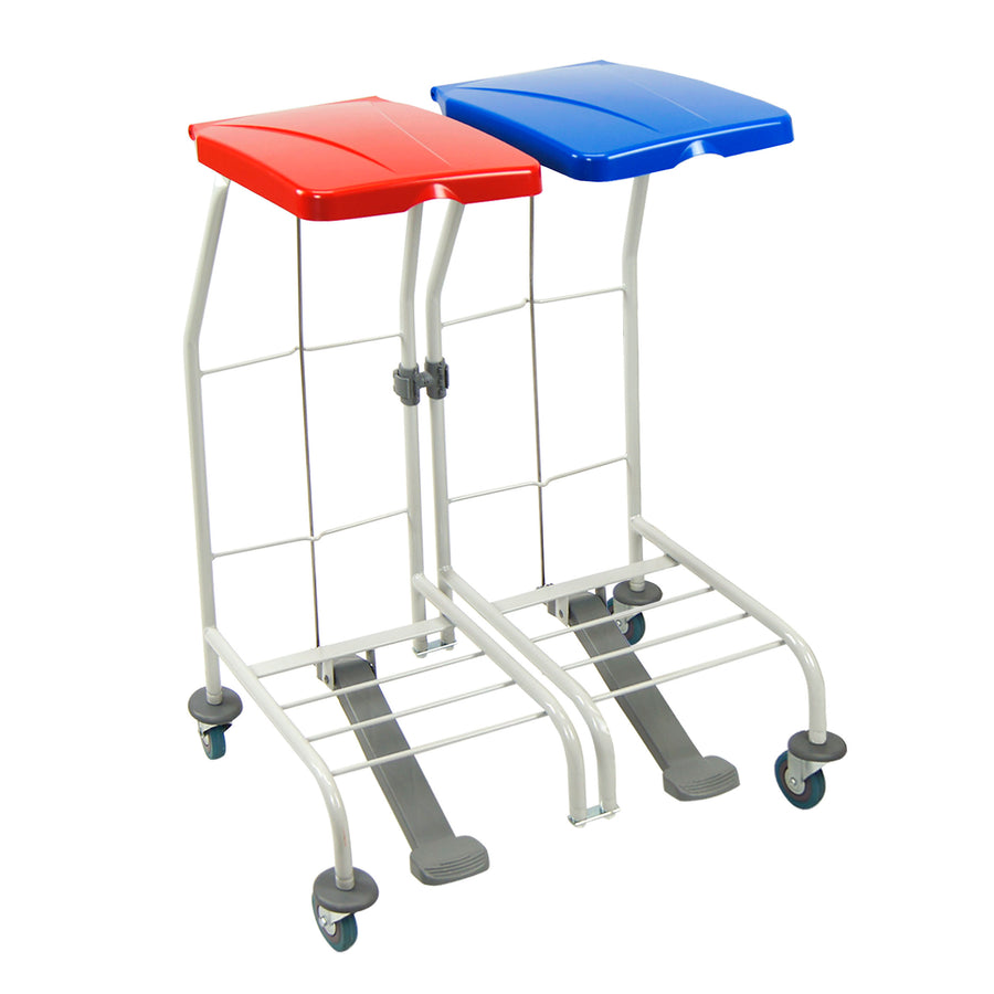 STELAŻ ZIBI 2X70L-120L Z PEDAŁAMI
