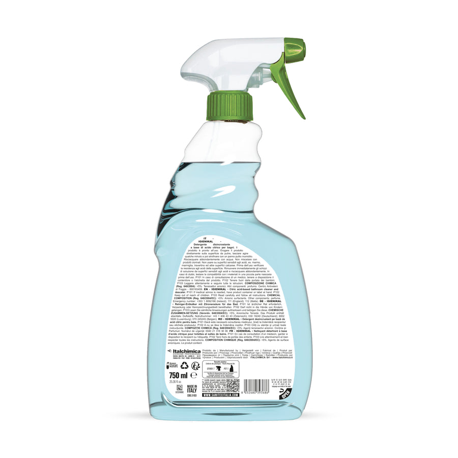 Odkamieniacz do łazienek Igienikal Green Power 750 ml