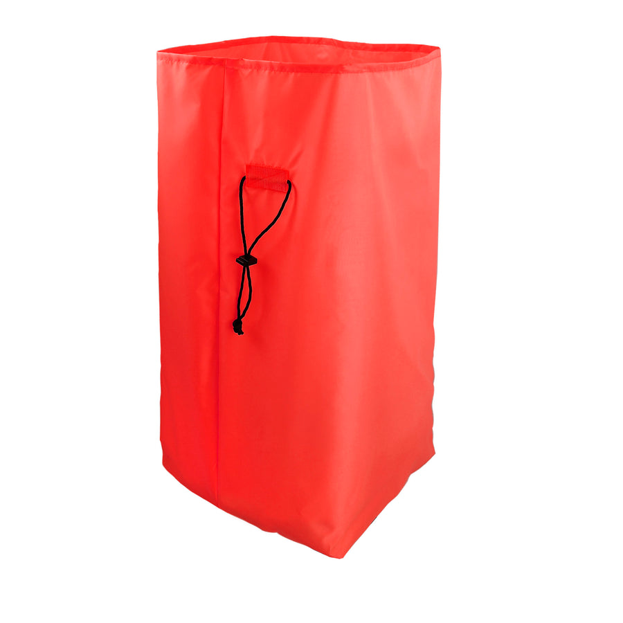 Worek poliestrowy 120 l, czerwony