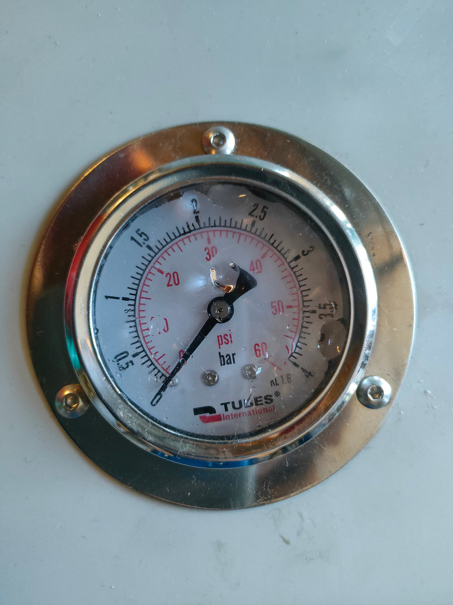 MANOMETR DO ZABUDOWY 63MM O-4BAR1/4