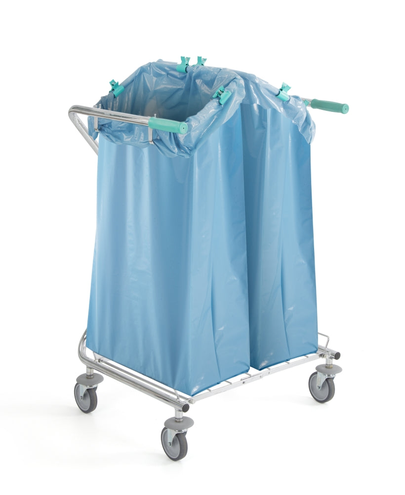 STELAŻ 2X120L DUST CHROM BEZ POKRYW