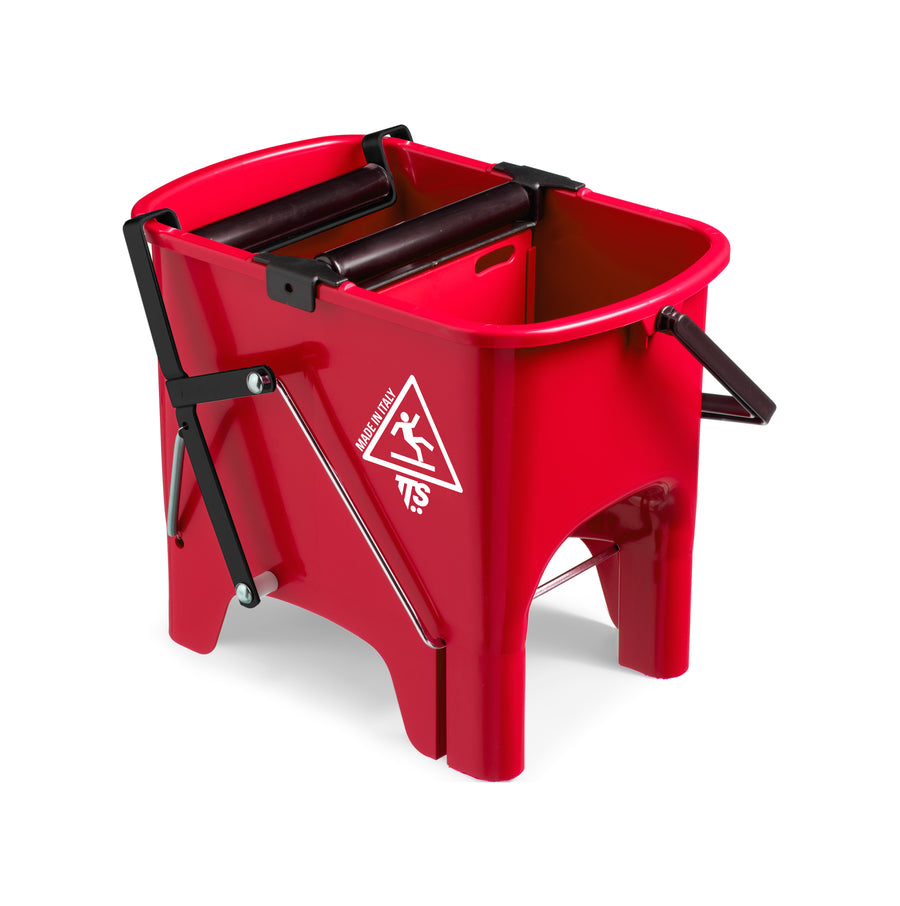 Wiadro Squizzy 15 l, czerwone