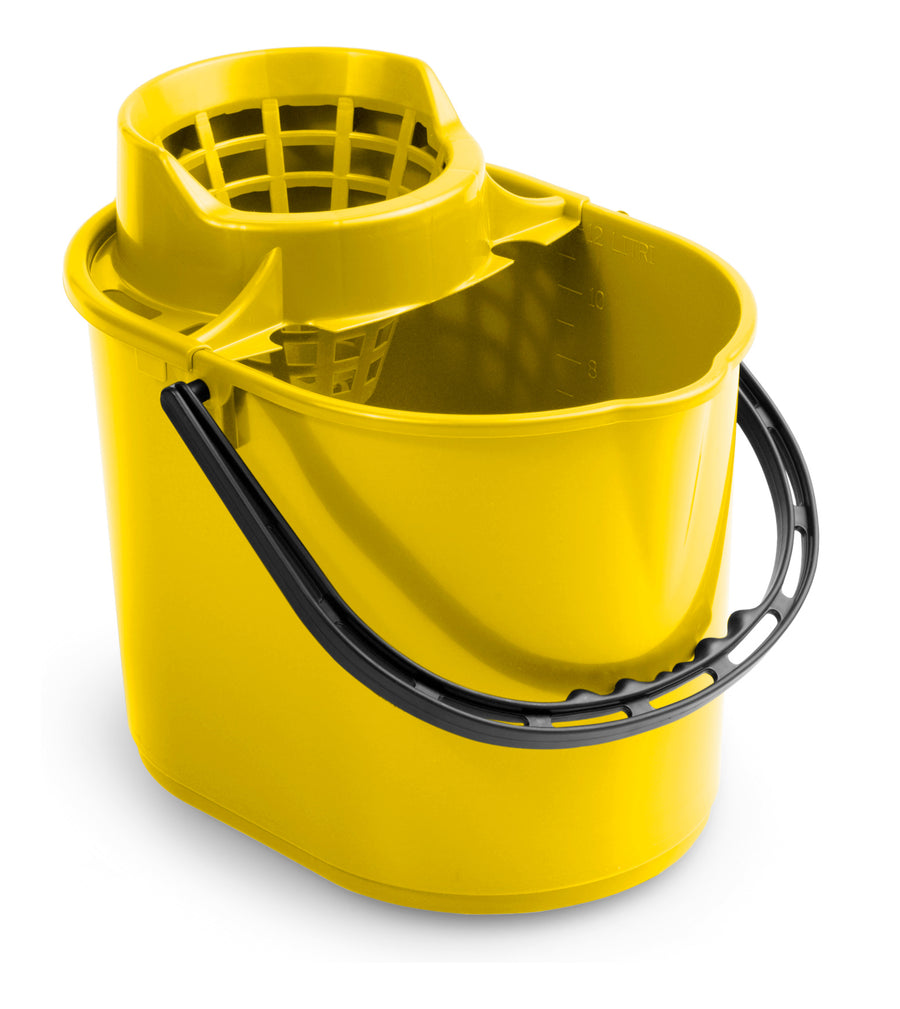 Wiadro Light 12 l, żółte