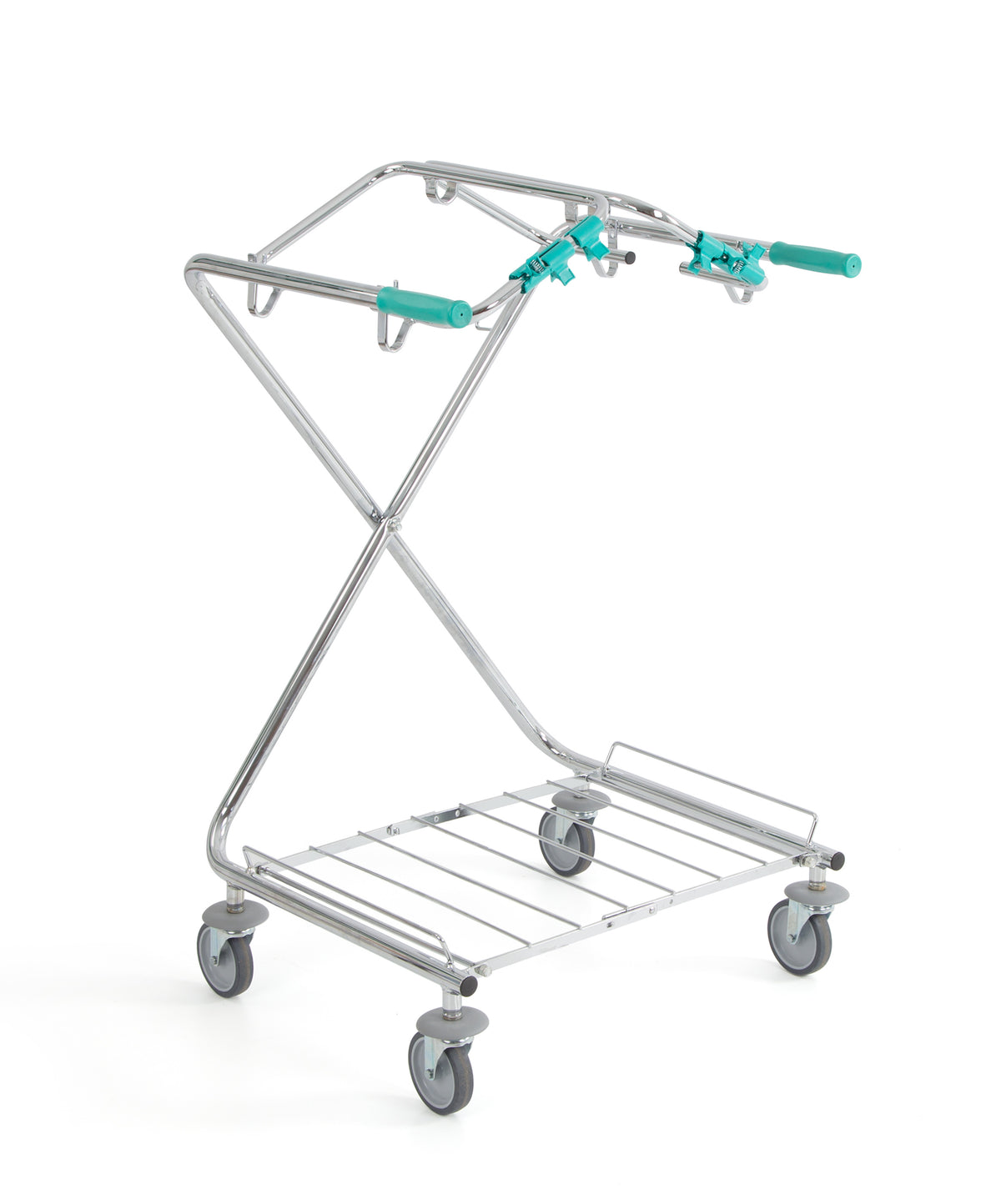 STELAŻ 2X120L DUST CHROM BEZ POKRYW