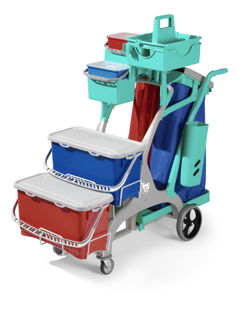 Wózek Nick Star Healthcare 2030 z wiadrami 2 x 20 l
