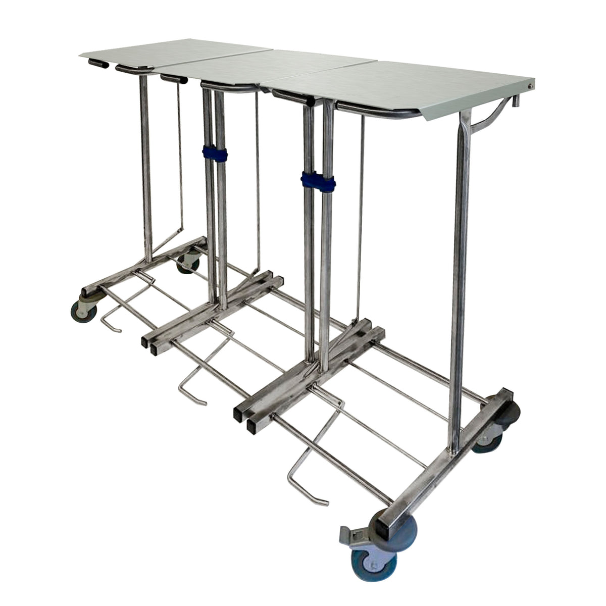 STELAŻ 3X120L Z PEDAŁ STAL NIER 85H