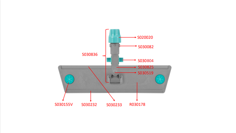 Stelaż z rzepem Block System 40 cm
