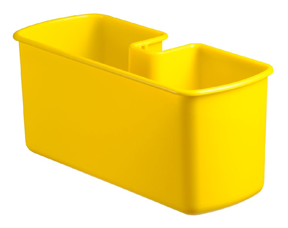 Kuweta boczna do wózka Nick 3,7 l, żółta