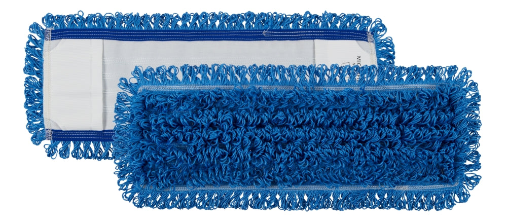Mop z mikrofibry Microriccio kieszeniowy 40 cm, niebieski