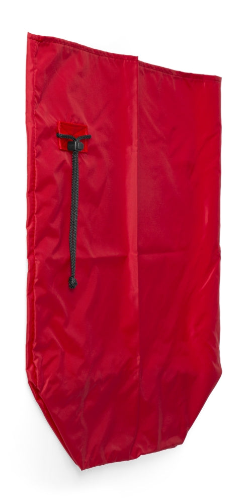 Worek foliowany 45 l, czerwony