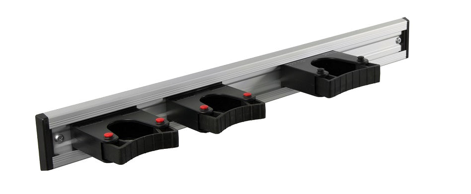Listwa na narzędzia 50 cm z 3 uchwytami 20-30 mm, czarna
