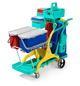 Wózek Nick Star Healthcare 2000 z wiadrami 2 x 20 l