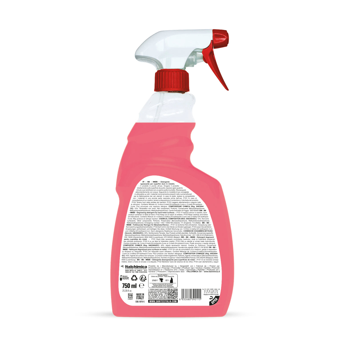 Środek do stali nierdzewnej S6 Inox 750 ml