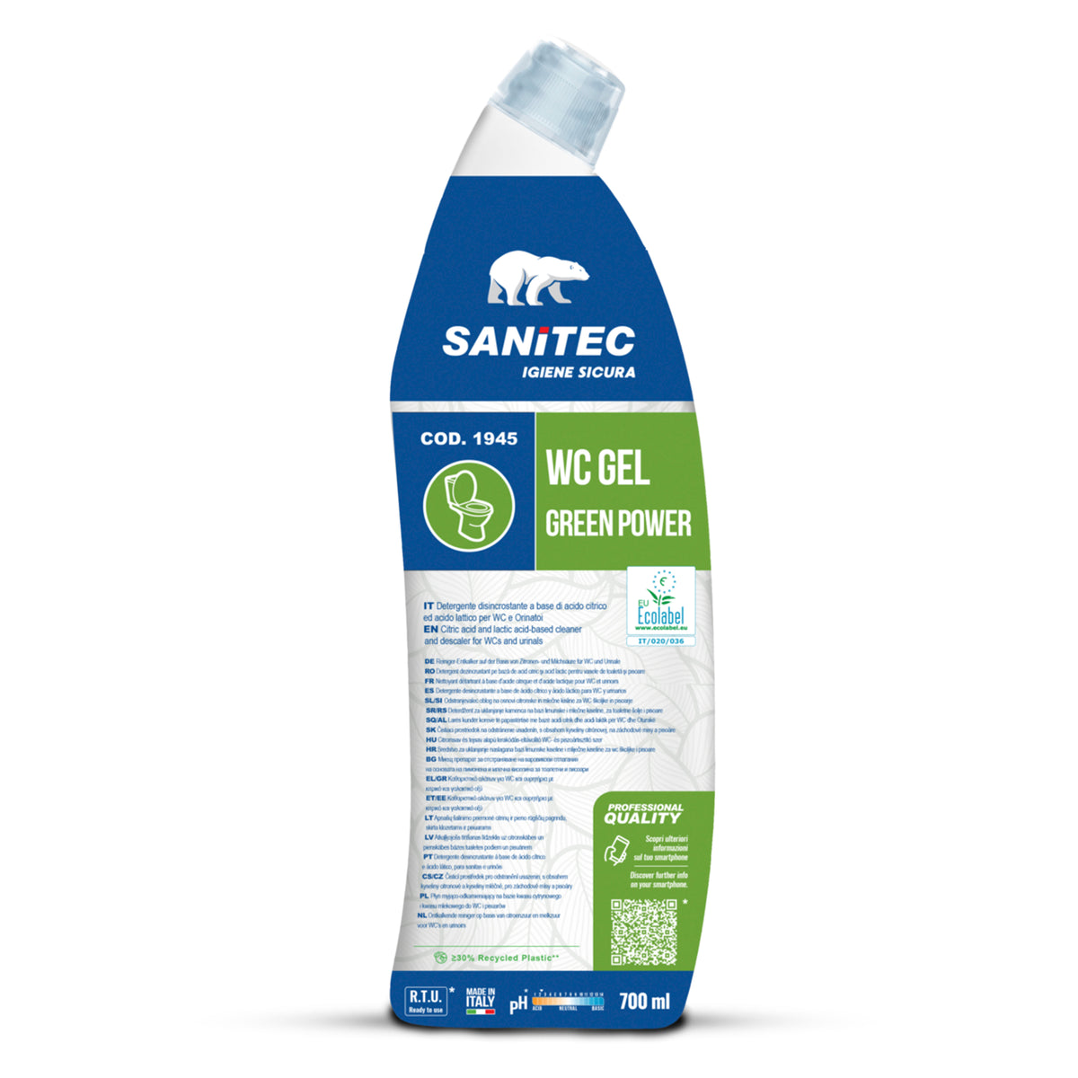 Żel do WC Green Power 700 ml