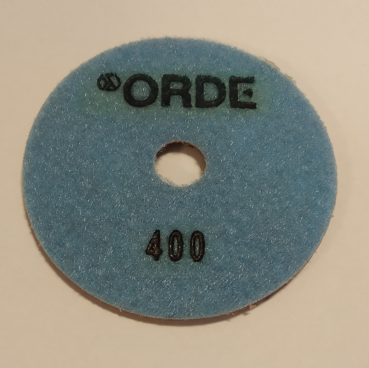 Krążek żywiczny diamentowy do granitu 4" gradacja 400