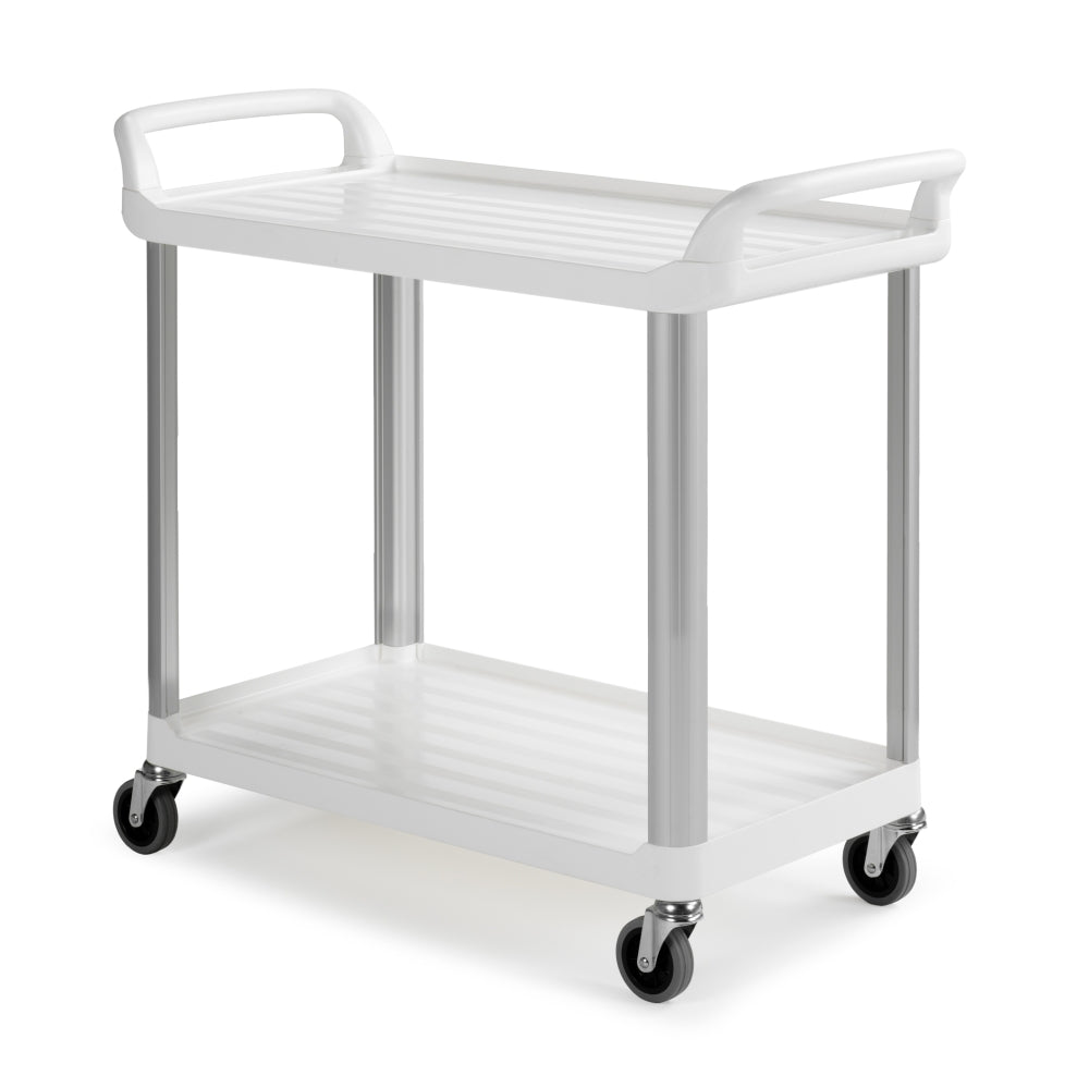 Wózek kelnerski Shelf 3730 z 2 półkami, biały