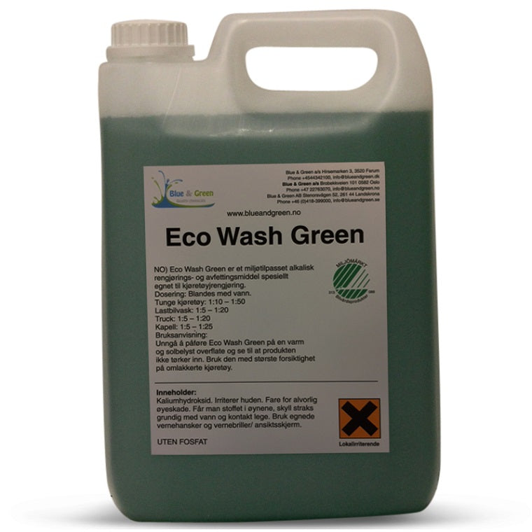Środek myjący Eco Wash Green 5 l