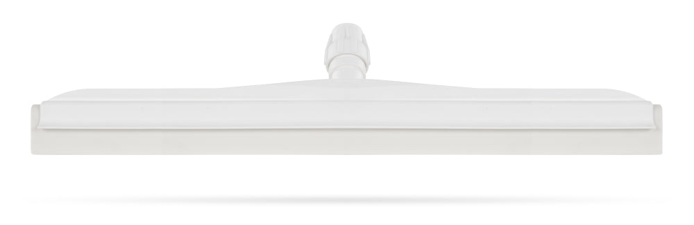 Zbierak do podłóg z gumą białą 75 cm, biały