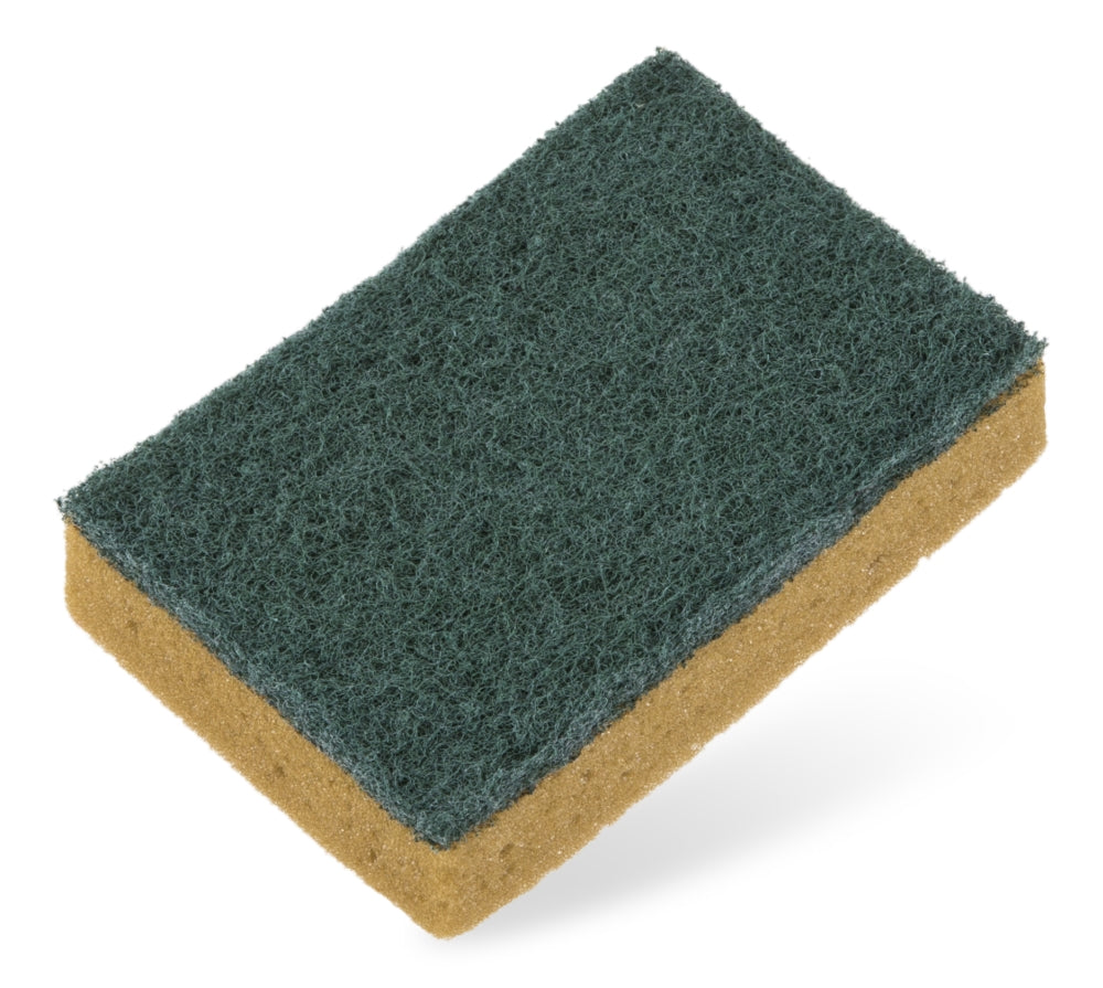 Gąbka z warstwą ścierną Intensivia-T 9,5 x 3,5 cm, żółta