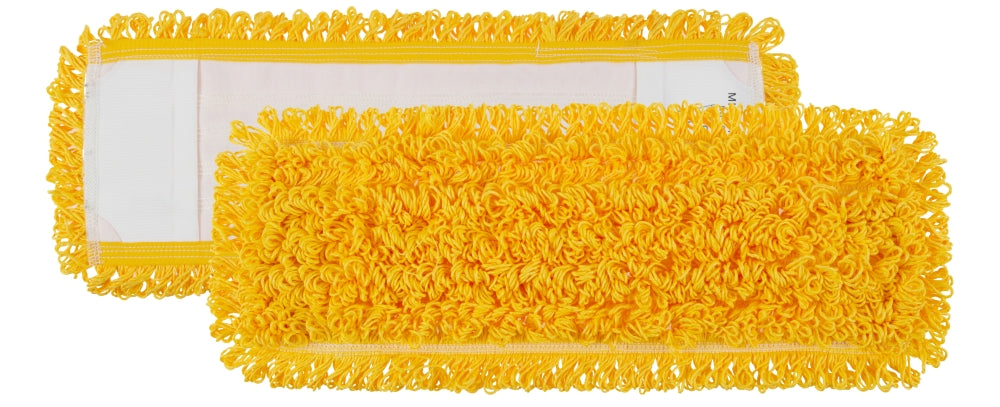 Mop z mikrofibry kieszeniowy 40 cm, żółty