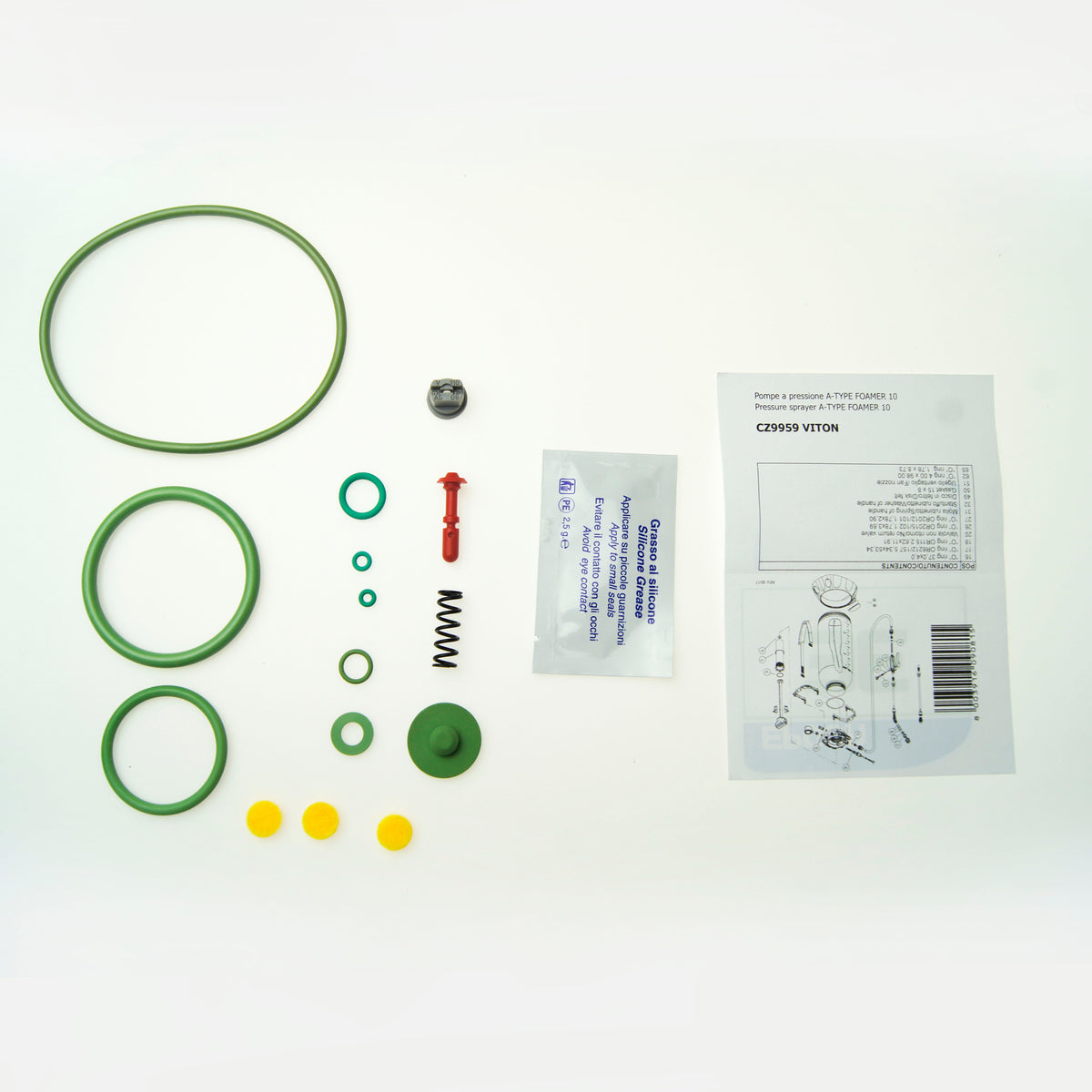 CZ.ZAMIENNE DO A-TYPE 10 FOAM VITON