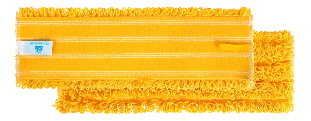 Wkład mopa z mikrofibry z rzepem 40 cm, żółty