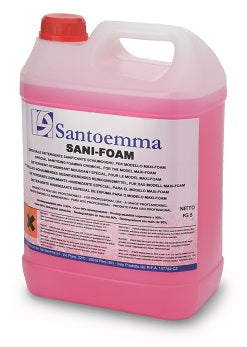 Zasadowy środek do czyszczenia i sanityzacji w piance Sani-Foam 5 l