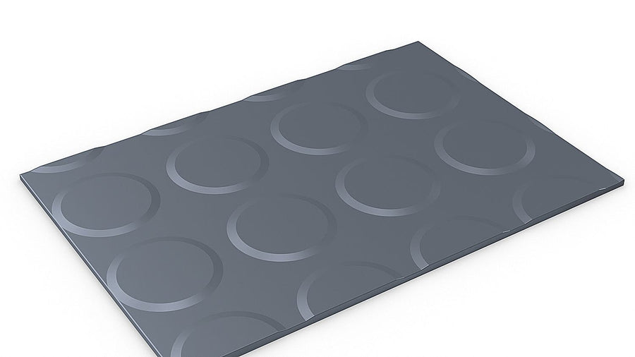 Mata Eco Coin 150 cm x 25 m, szara