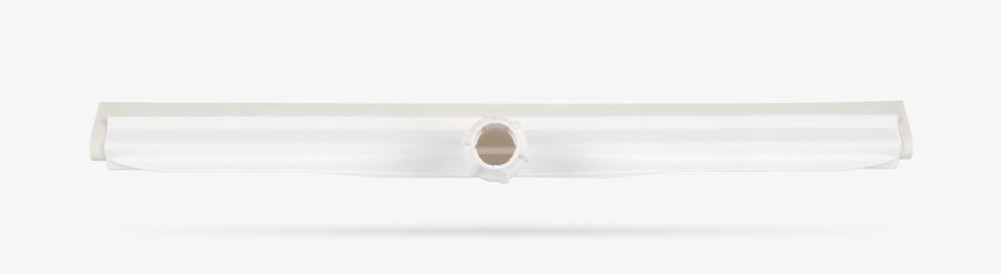 Zbierak do podłóg White 45 cm, biała gąbka
