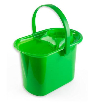 Wiadro z wyciskarką 14 l, zielone