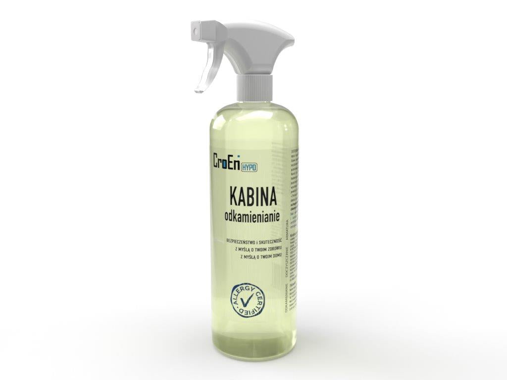 Płyn do usuwania kamienia z kabin prysznicowych 750 ml