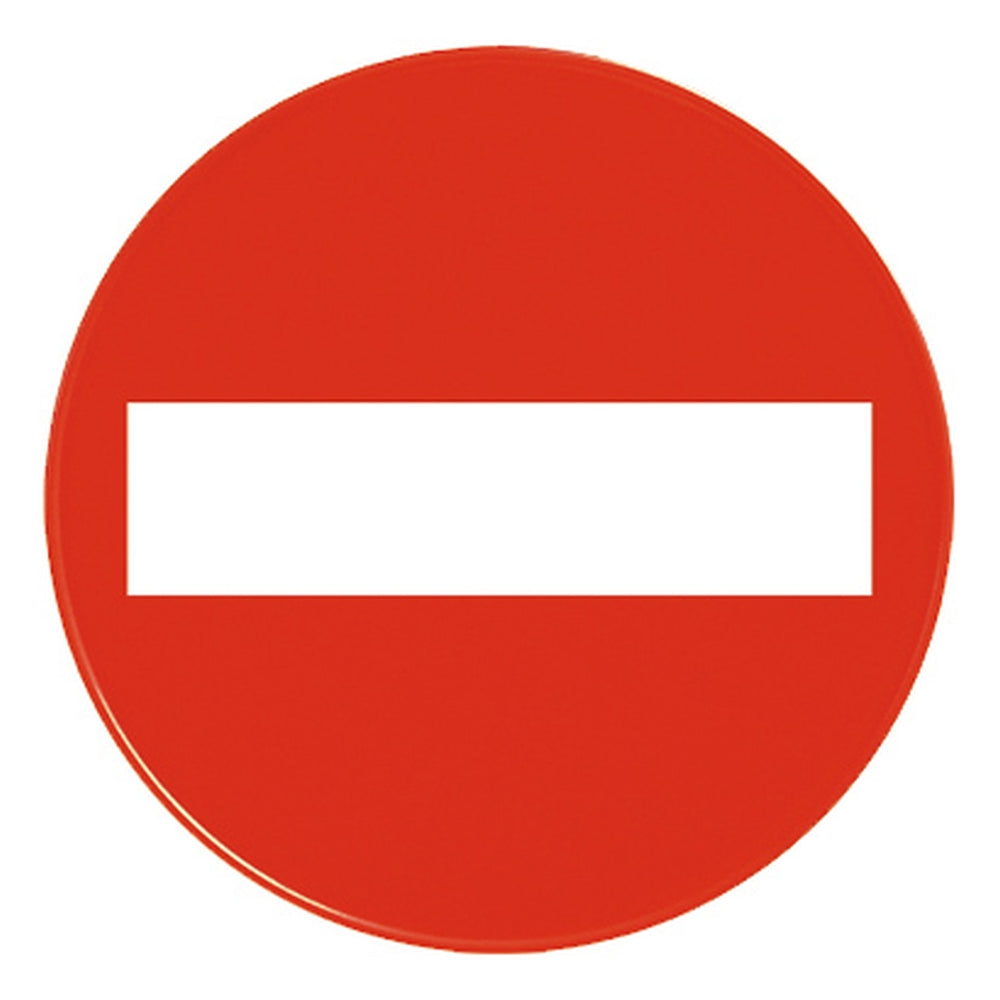 Tablica informacyjna do stojaka ostrzegawczego No Entry