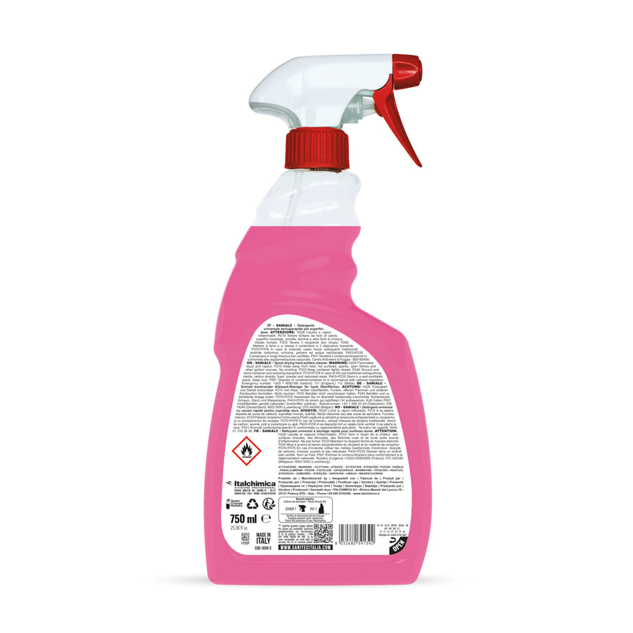 Preparat alkoholowy do powierzchni Sanialc 750 ml
