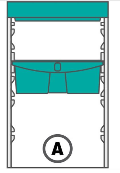 WÓZEK MAGIC LINE 310S GUMOWE KÓŁKA